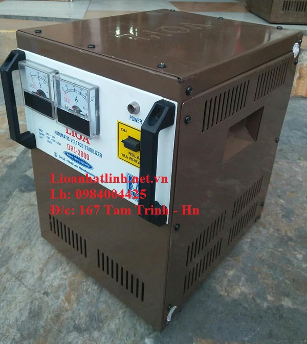 ỔN ÁP LIOA DRI - 3000 HÀNG BẦY MẪU