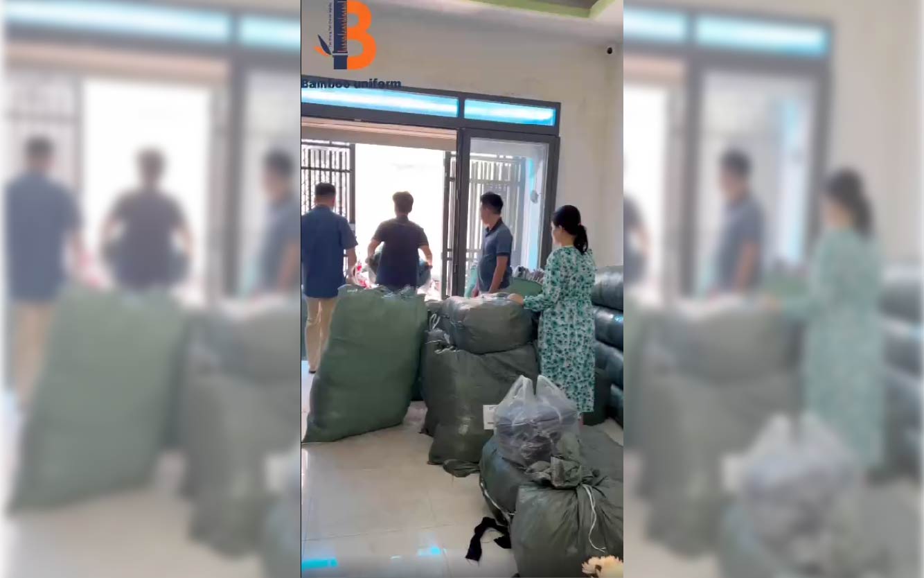 Quy trình kiểm tra số lượng và chất lượng tại Bamboo Uniform
