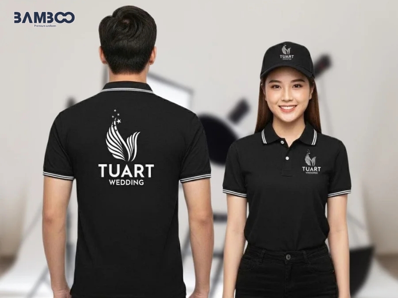 Áo đồng phục studio đẹp, sáng tạo, nâng tầm thương hiệu