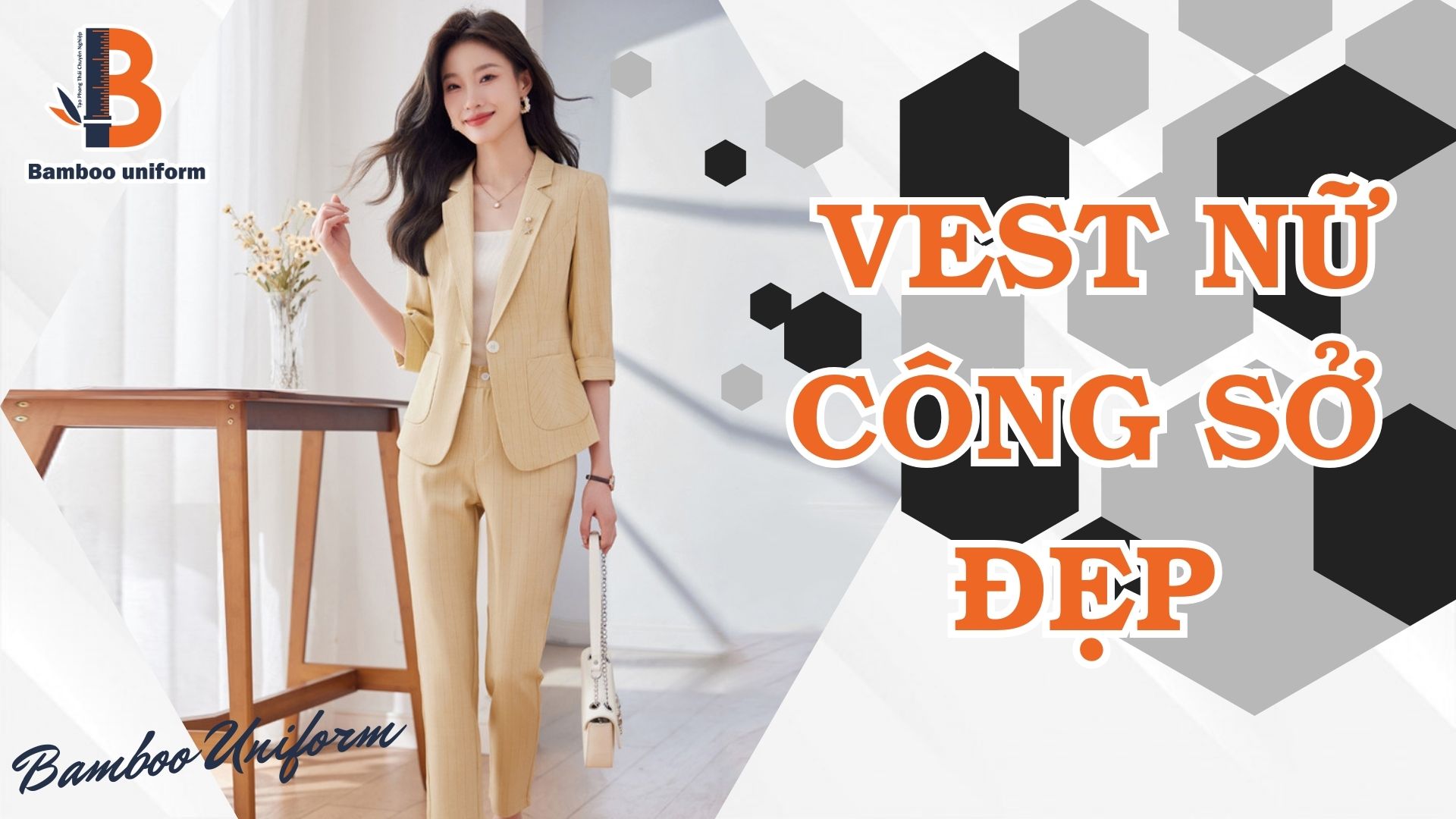 Tổng hợp các mẫu đồng phục vest nữ công sở đẹp