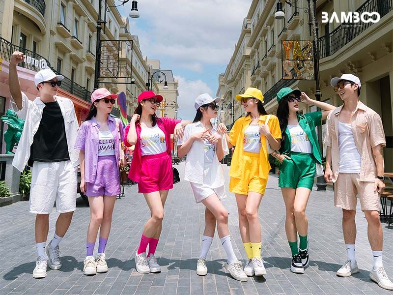 Bí quyết phối đồng phục du lịch nhóm ấn tượng, năng động