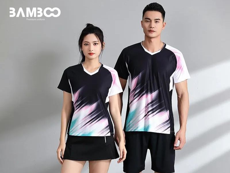 Đồng phục áo thun chạy bộ thoáng mát, thấm hút mồ hôi tốt