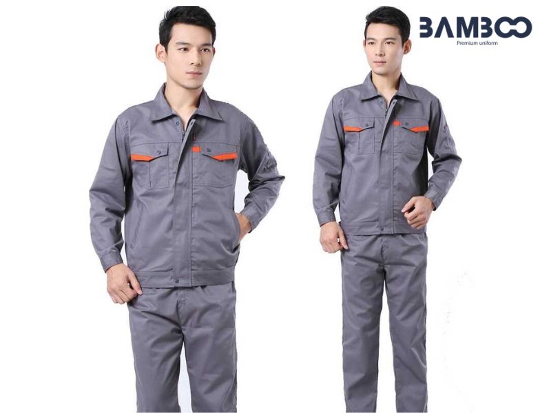 Đồng phục bảo hộ lao động ngành cơ khí chống tia lửa điện