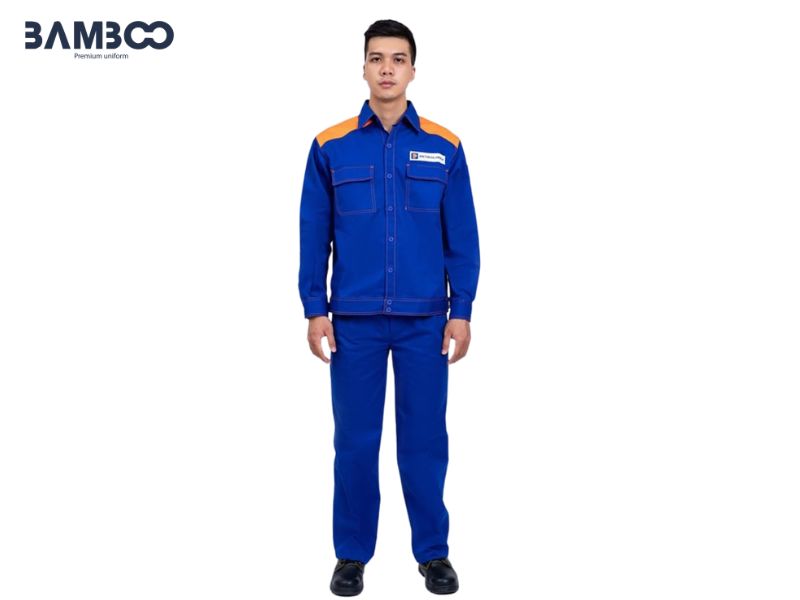 May đồng phục nhân viên xăng dầu bền đẹp - đúng quy định
