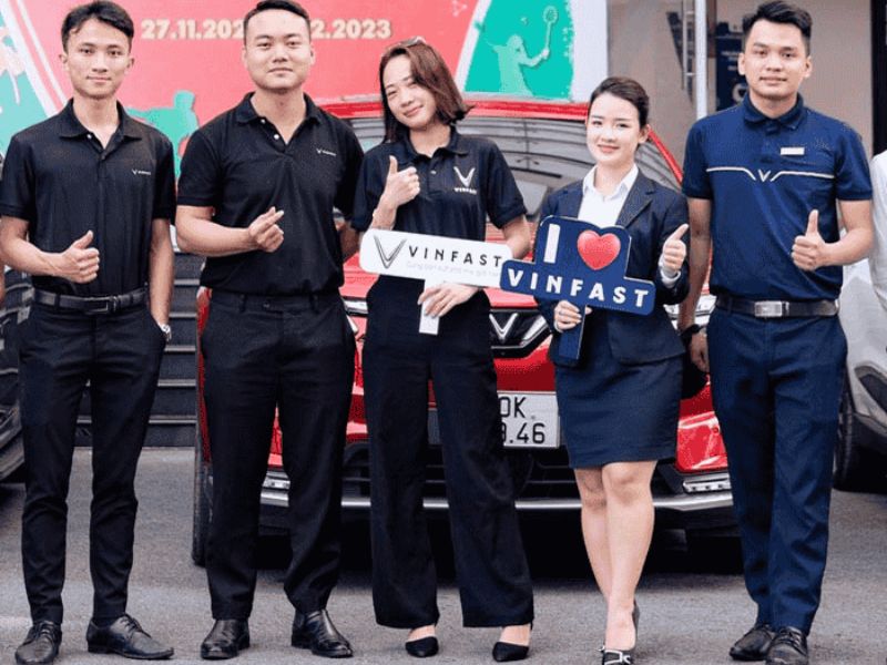 Đồng phục ô tô VinFast – Chuẩn phong cách, đồng bộ hình ảnh