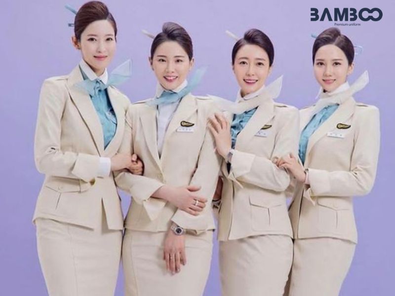 14+ mẫu đồng phục tiếp viên hàng không đẹp, chuyên nghiệp