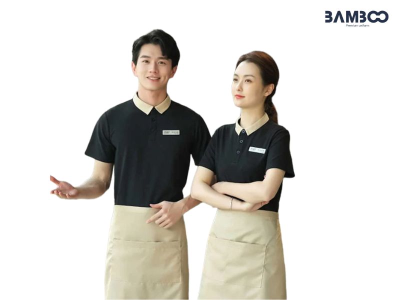 May đồng phục nhà hàng theo yêu cầu, đậm dấu ấn thương hiệu