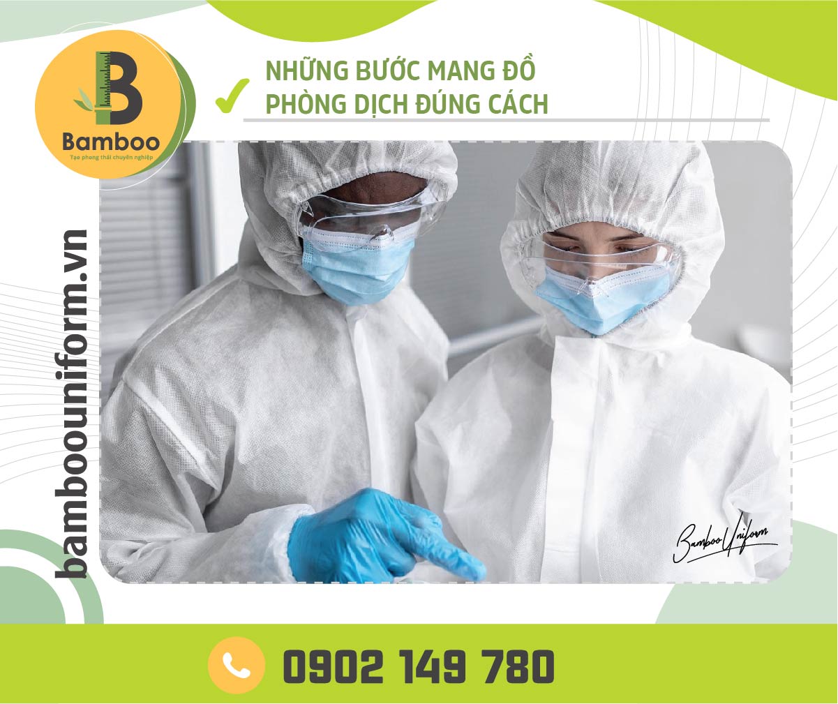 Những Bước Mang Đồ Phòng Dịch Đúng Cách