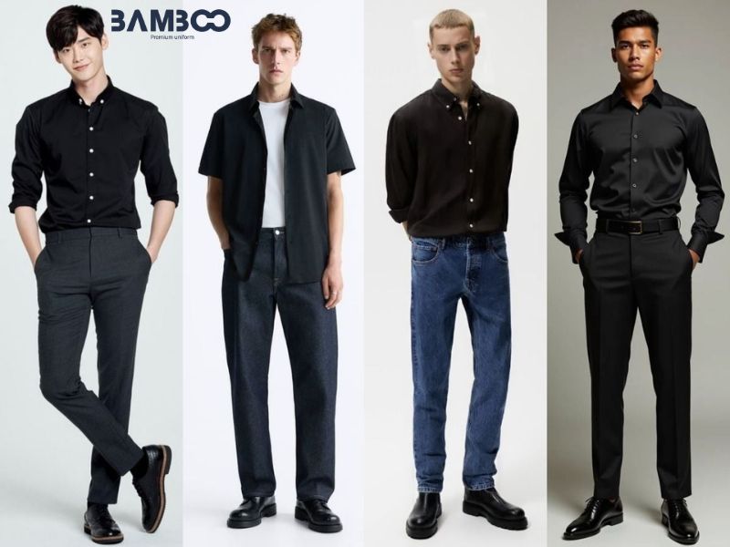 9 bí quyết phối đồ với áo sơ mi công sở nam lịch lãm