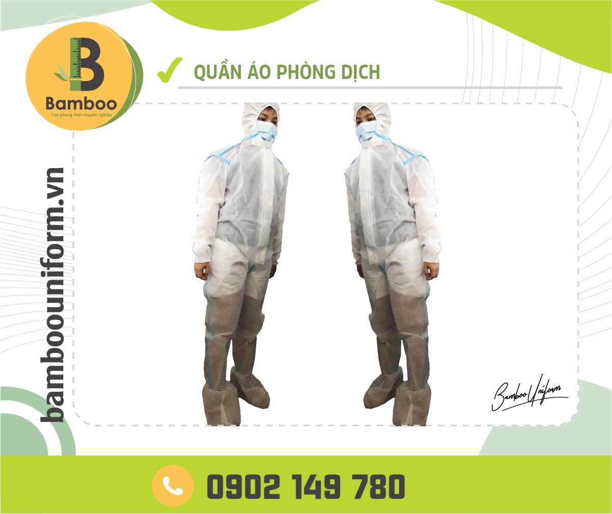 Quần Áo Phòng Dịch BamBoo Uniform
