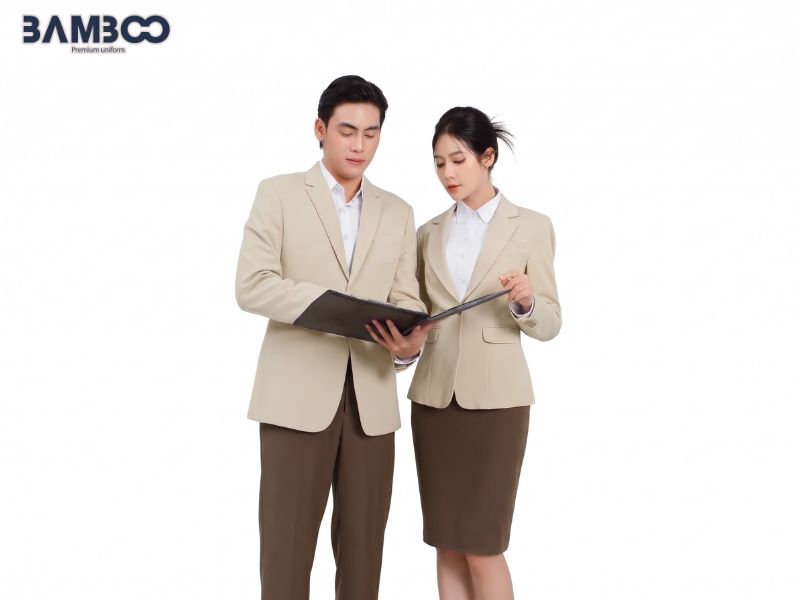15+ Mẫu đồng phục vest công ty tài chính sang trọng, chuyên nghiệp