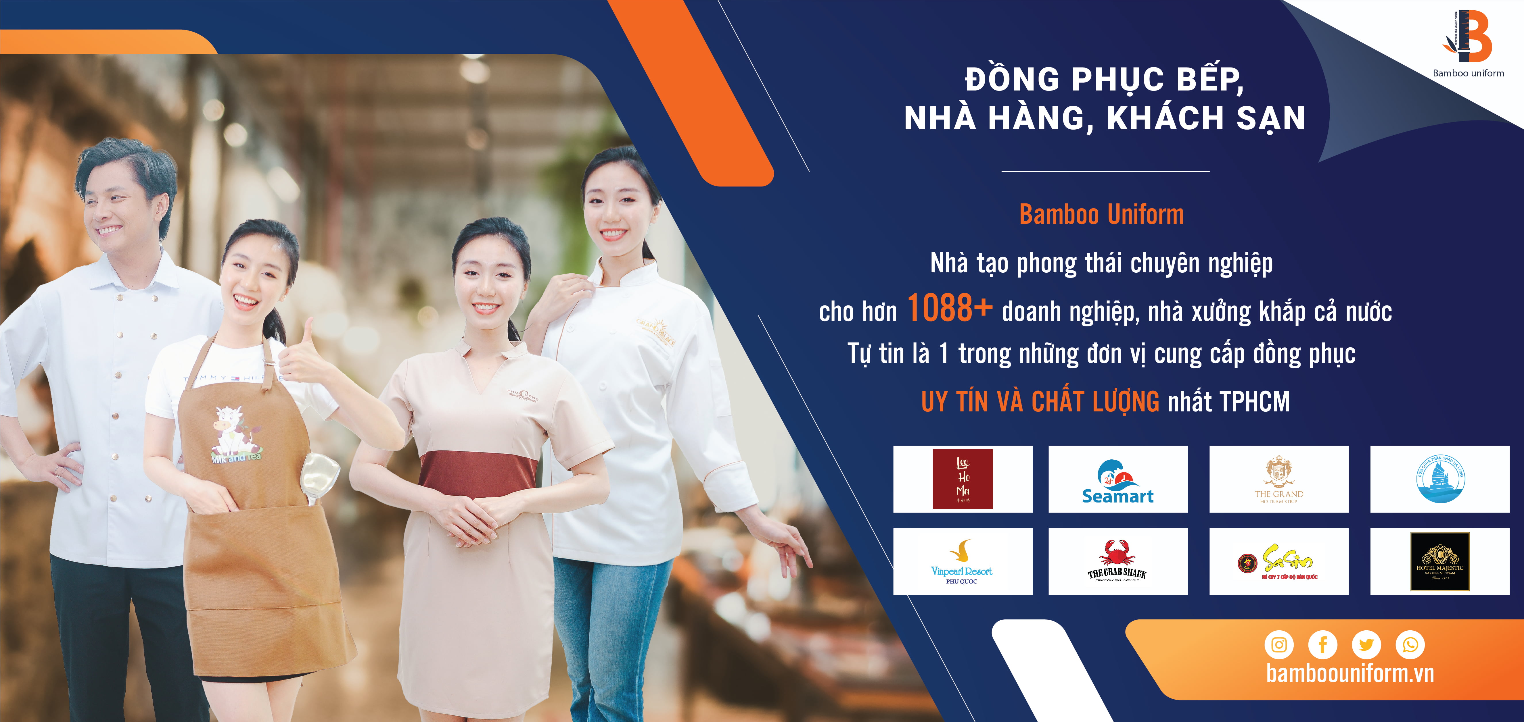 Đồng Phục Bếp Nhà Hàng