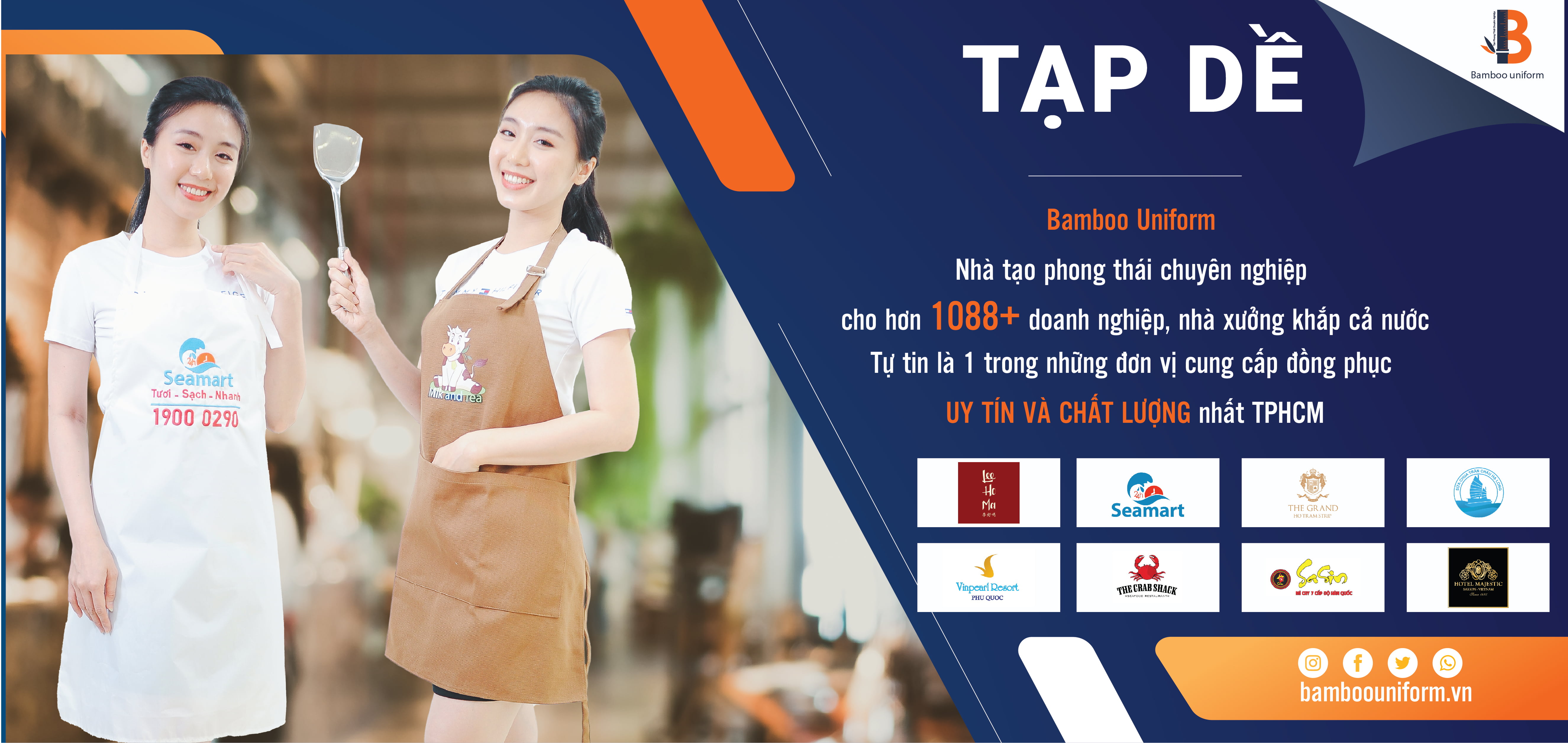 Tạp Dề Đồng Phục