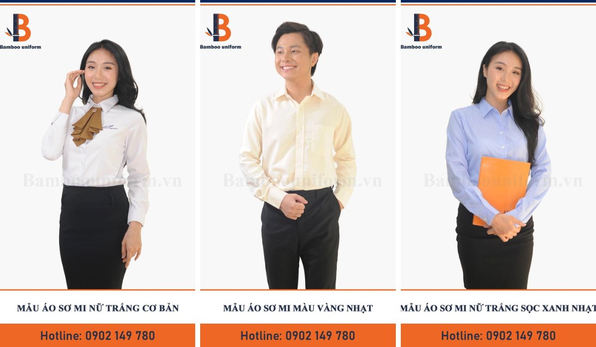 Áo sơ mi mang lại sự chuyên nghiệp và trang trọng