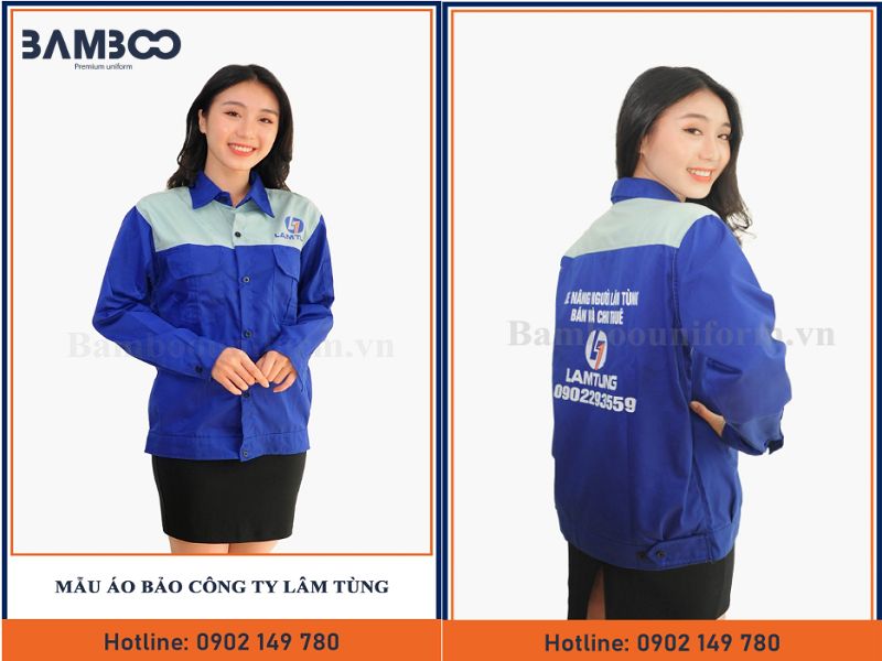 Áo đồng phục nhân viên kỹ thuật Lâm Tùng   