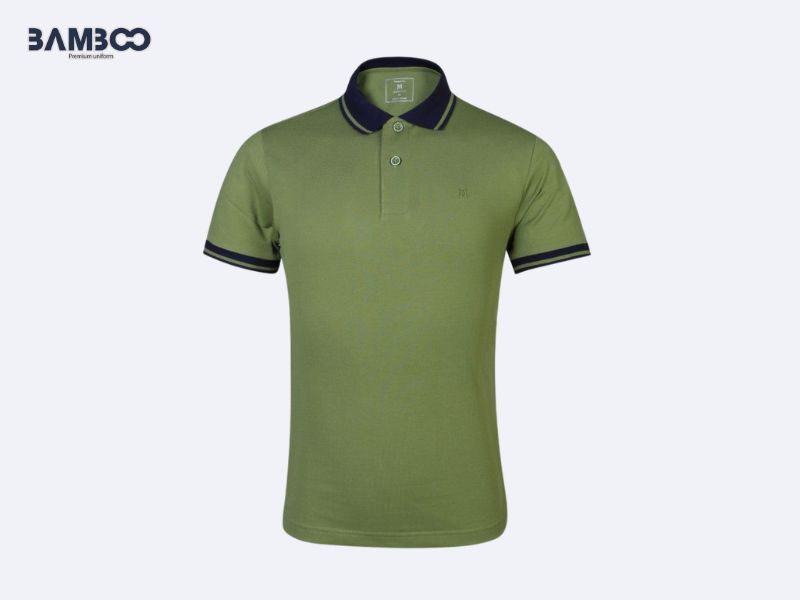 Áo đồng phục sự kiện xanh rêu