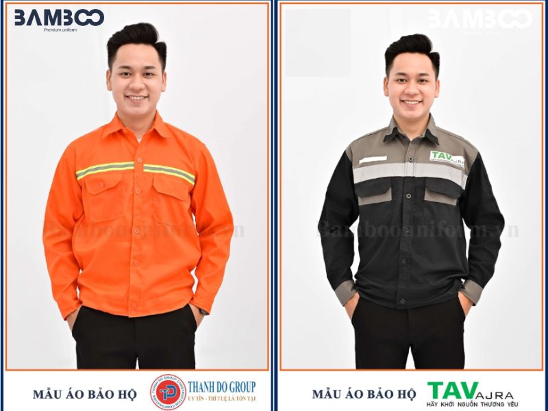 Áo khoác công nhân xây dựng
