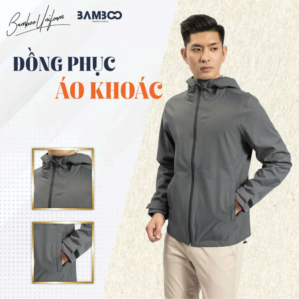 Áo khoác gió nhẹ nhàng và tiện lợi