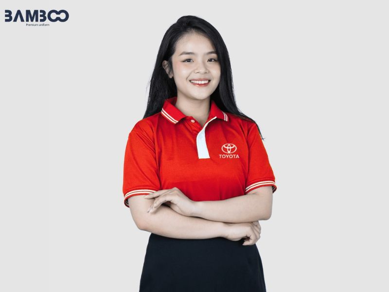 Áo polo Toyota kết hợp sự trẻ trung, linh hoạt với thiết kế gọn gàng, phù hợp nhiều vị trí