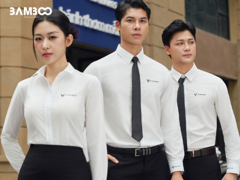 Áo sơ mi hãng xe hơi chuẩn nhận diện, lịch sự, thoải mái, phù hợp từng vị trí