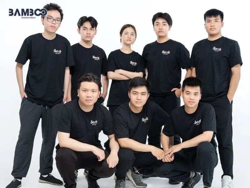Áo thun cổ tròn studio thoải mái, năng động, dễ vận động &nbsp;