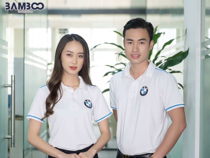 Áo thun BMW thiết kế năng động, phối màu hài hòa