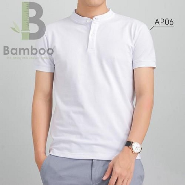 áo thun đồng phục công sở - trắng 