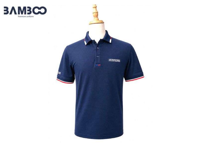 Áo thun xanh navy năng động, thoải mái, lịch sự