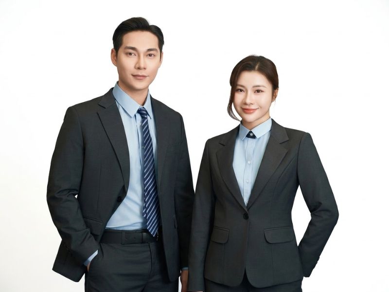 Áo vest hãng xe hơi sang trọng, đứng form, tôn dáng, phù hợp phong cách thương hiệu
