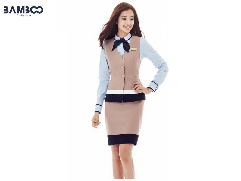 Áo vest nữ Bamboo nâu sữa