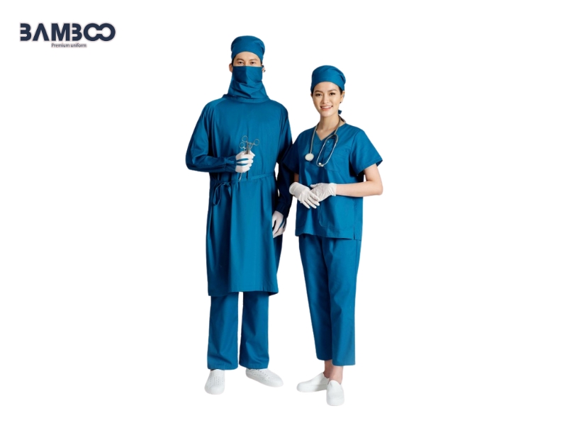 Bamboo Uniform may đồng phục phòng mổ theo yêu cầu, chất lượng, đúng mẫu và tiến độ
