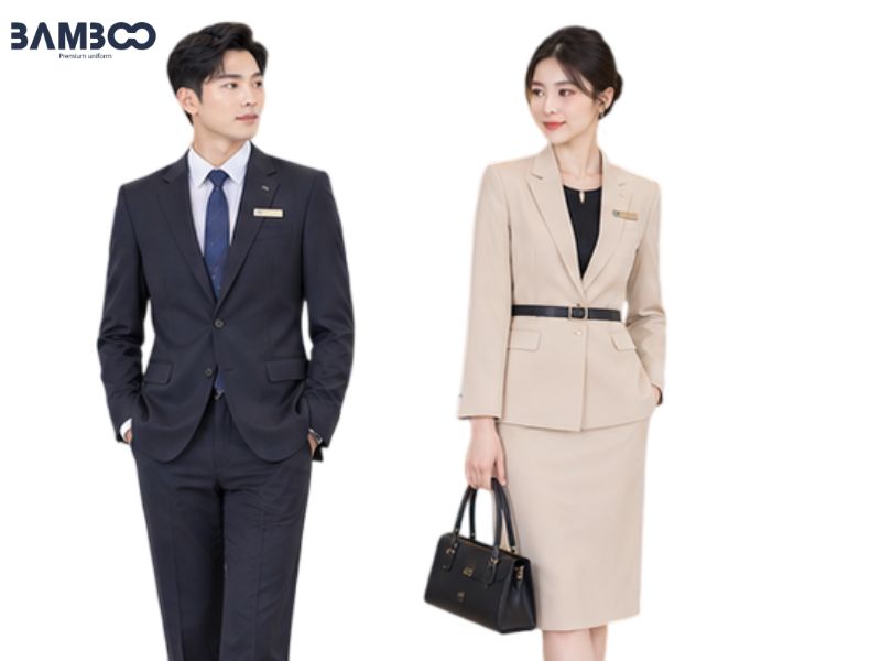 Bamboo Uniform may đồng phục vest ngân hàng uy tín, chất lượng cao