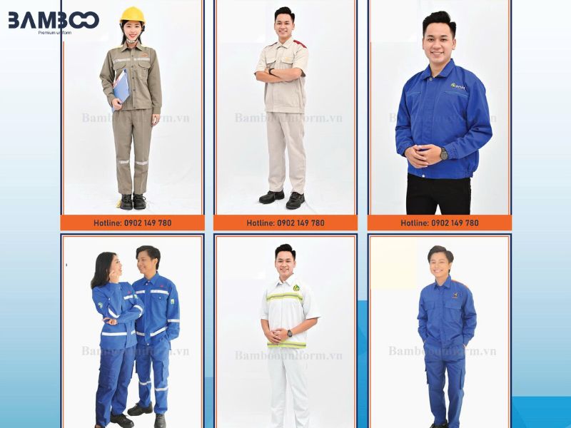 Bamboo Uniform may đồng phục công nhân chất lượng, bền đẹp và giá cạnh tranh