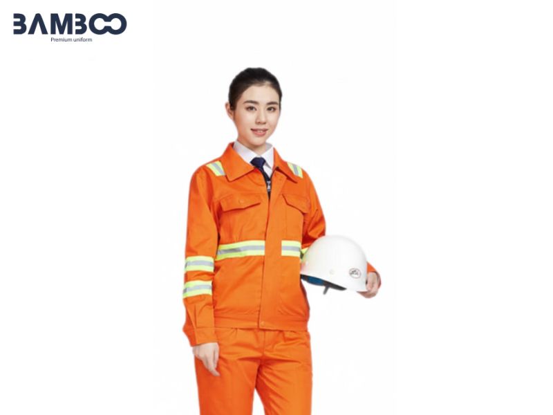 Bamboo Uniform may áo khoác bảo hộ nhân viên điện lực đạt chuẩn, truy trình chuyên nghiệp