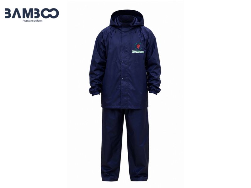Bamboo Uniform may áo mưa chất lượng, in logo theo yêu cầu, giá tốt