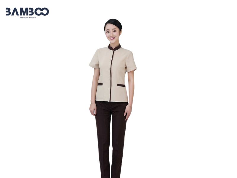 Bamboo Uniform may áo phục vụ chất lượng cao, giá tốt, giao hàng đúng hẹn