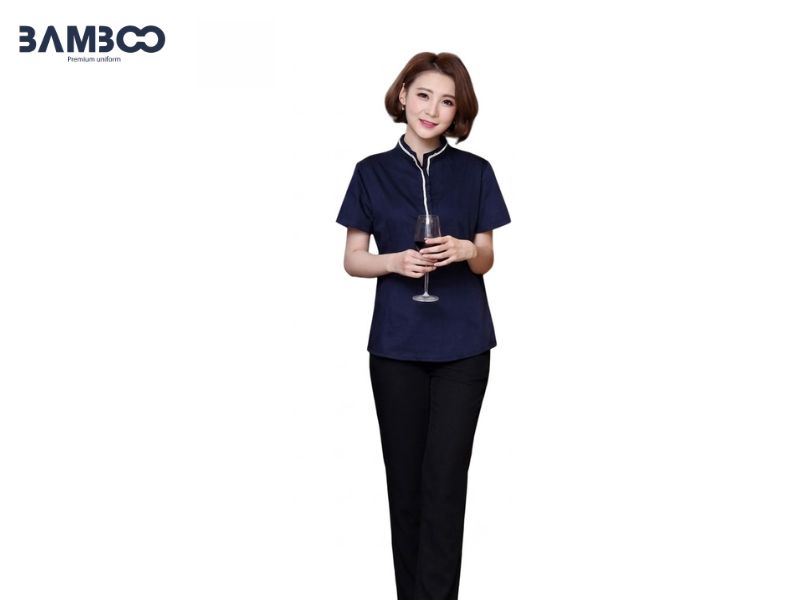 Bamboo Uniform may áo nhân viên phục vụ quán rượu cao cấp