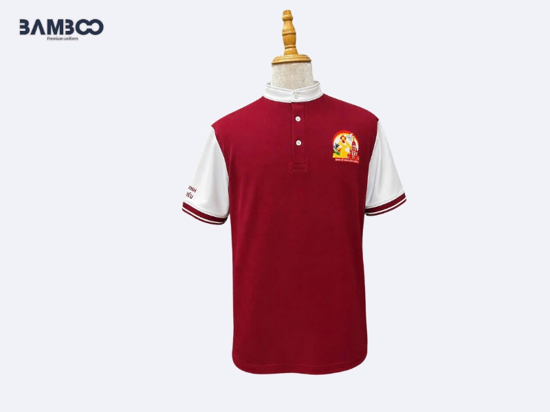 Bamboo Uniform may áo polo đồng phục Bình Chánh trọn gói, chuẩn form, giá tốt
