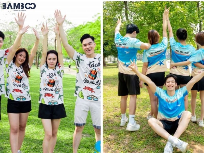 Bamboo Uniform may áo thể thao teambuilding cao cấp, giá tốt