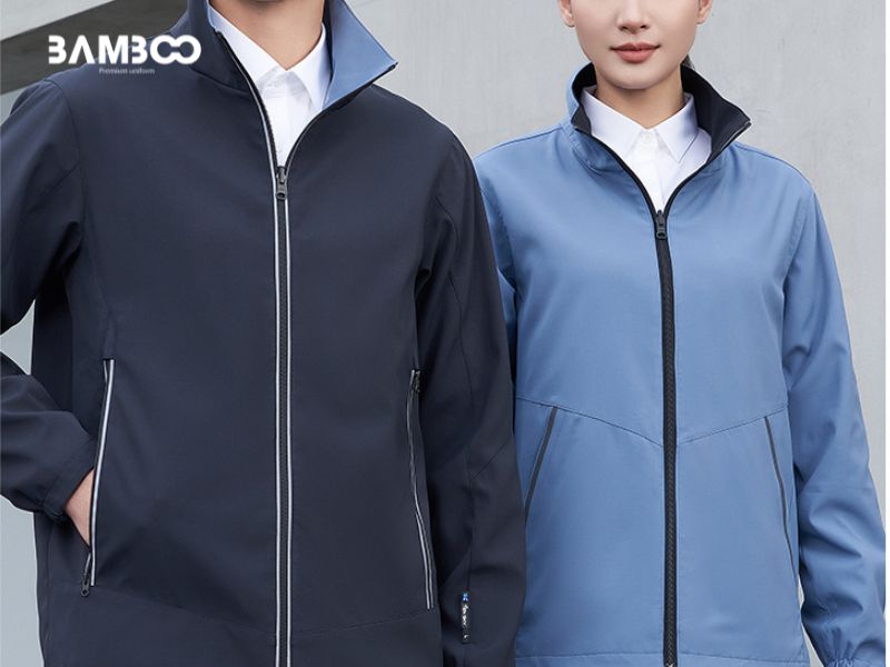 Bamboo Uniform may đồng phục áo khoác chống nước chất lượng