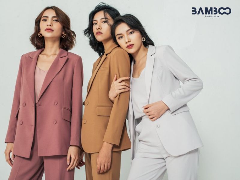 Bamboo Uniform may đồng phục blazer công sở cao cấp