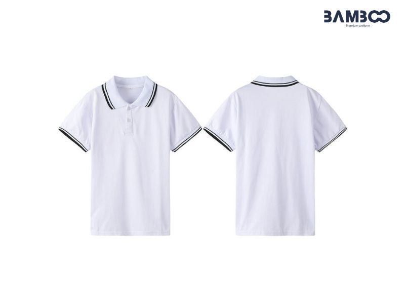 Bamboo Uniform may đồng phục công ty màu trắng giá tốt, chất lượng