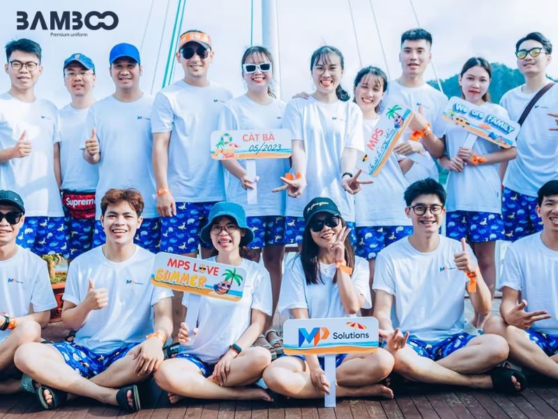 Bamboo Uniform may đồng phục du lịch biển theo yêu cầu giá tốt