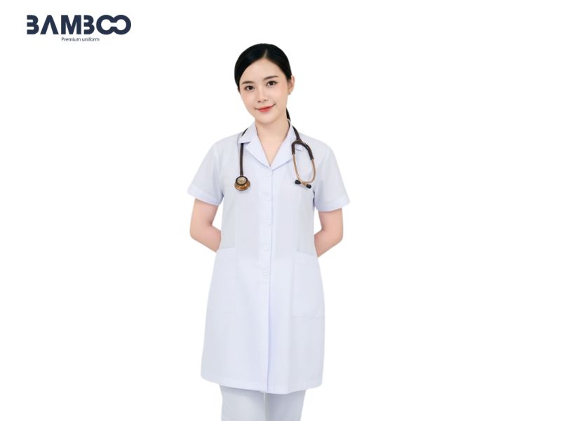 Bamboo Uniform may đồng phục dược sĩ cao cấp, cam kết chất lượng