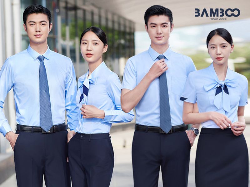Bamboo Uniform may đồng phục ngành xuất nhập khẩu chuyên nghiệp
