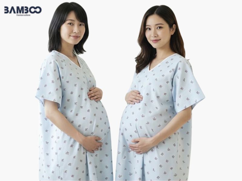 Bamboo Uniform may đồng phục sản phụ theo yêu cầu, chú trọng chất liệu, thiết kế và độ bền