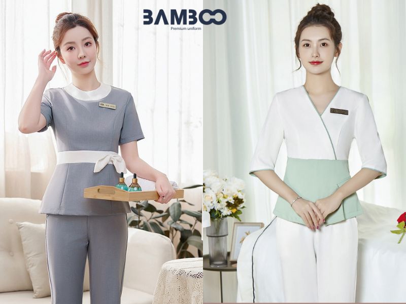 Bamboo Uniform – Đơn vị may đồng phục spa uy tín, thiết kế tinh tế, chất liệu cao cấp và dịch vụ tận tâm