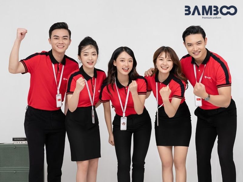 Bamboo Uniform may đồng phục theo yêu cầu, công nghệ hiện đại