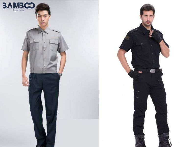 Bamboo Uniform may đồng phục vệ sĩ chất lượng, phong cách chuyên nghiệp