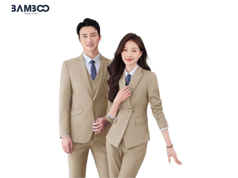 May vest công sở nam nữ cao cấp tại Bamboo Uniform chuẩn phom, sang trọng và đồng nhất